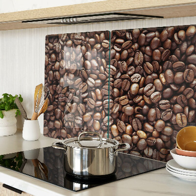 Schneidebrett Kaffeebohnen