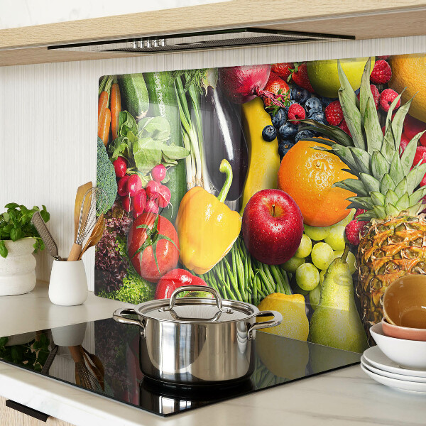 Schneidebrett Obst und Gemüse