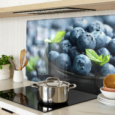 Schneidebrett glas Beeren in einer Schüssel