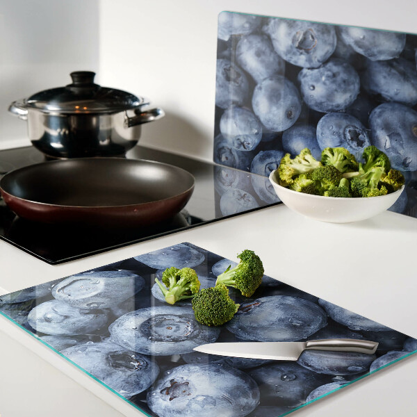 Glas schneidebrett Waldbeeren