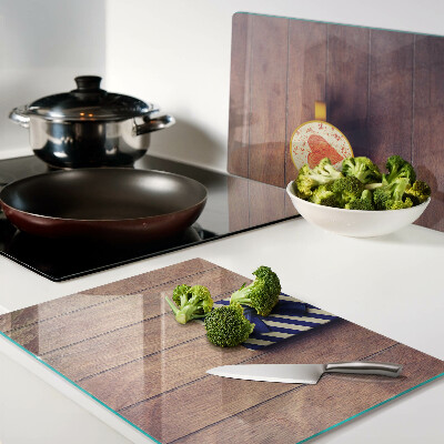 Schneidebrett Glas mit Geschenkmotiv: Herz auf einer Tasse