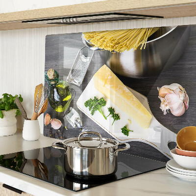 Schneidebrett glas Küchenzubehör und Zutaten