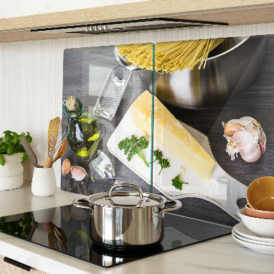 Schneidebrett Glas als Küchenzubehör zum Schneiden und Servieren von Zutaten