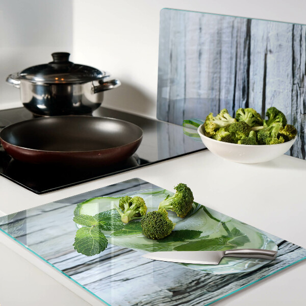 Glas schneidebrett Ein erfrischender Cocktail mit Minze