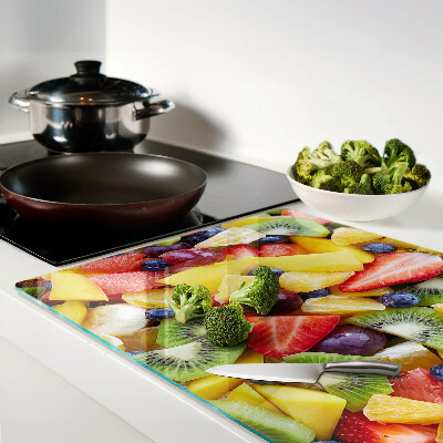 Schneidebrett Obstsalat