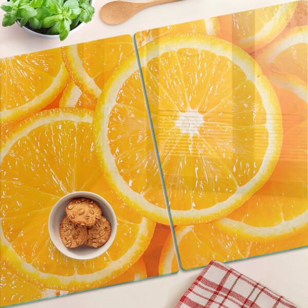 Schneidebrett Orangenscheiben