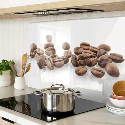 Schneidebrett Kaffeebohnen