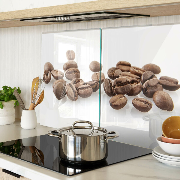 Schneidebrett Kaffeebohnen