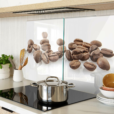 Schneidebrett Kaffeebohnen