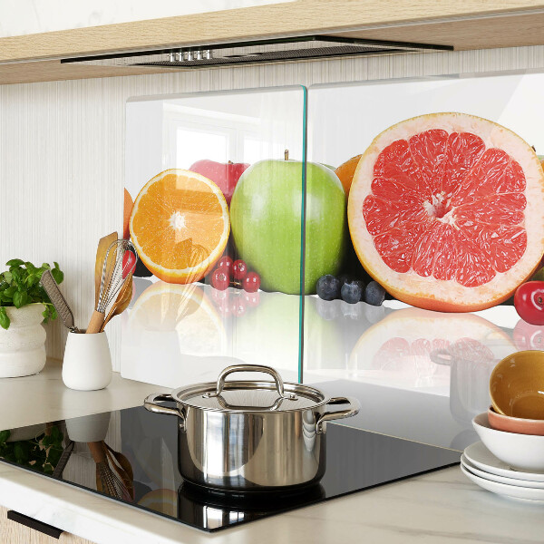 Schneidebrett Zitrusfrüchte in Pastellfarben