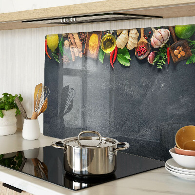 Schneidebrett für Zubereitung von Küchengewürzen und Zutaten