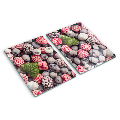 Glas schneidebrett Waldfrüchte