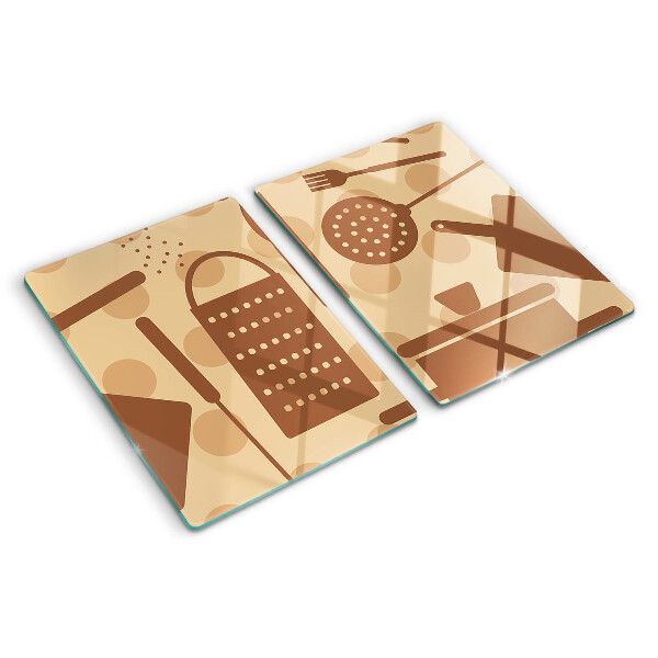 Schneidebrett Küchenaccessoires im Retro-Stil