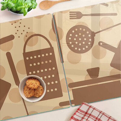 Schneidebrett Küchenaccessoires im Retro-Stil