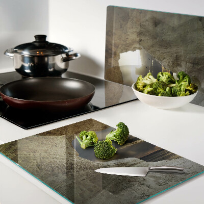 Schneidebrett Blick aufs Meer durch die Grotte