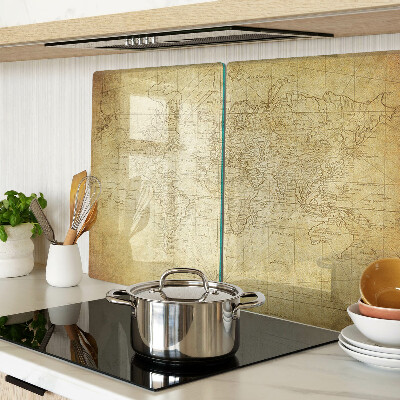 Schneidebrett Karte der alten Welt