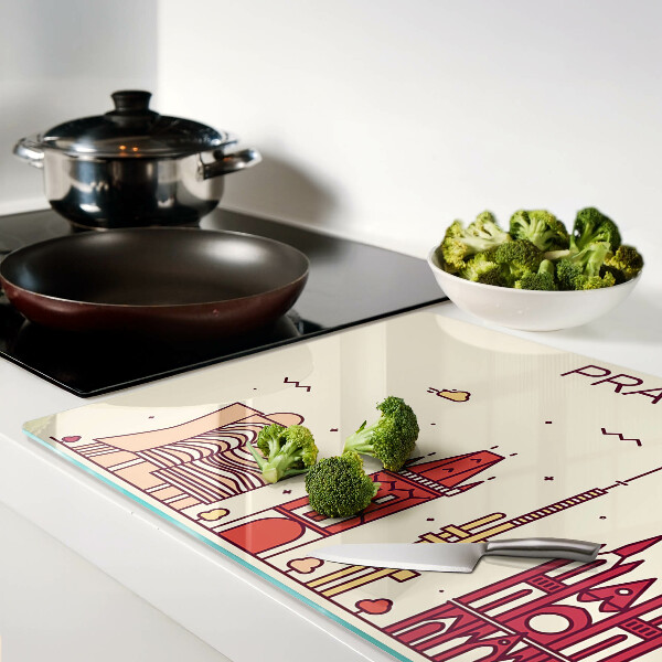 Schneidebrett Prag – Stadtansicht