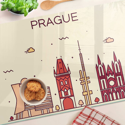Schneidebrett Prag – Stadtansicht