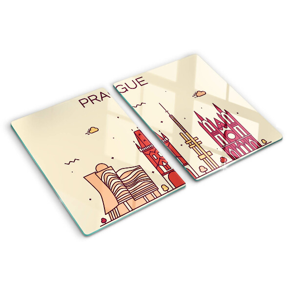 Schneidebrett Prag – Stadtansicht