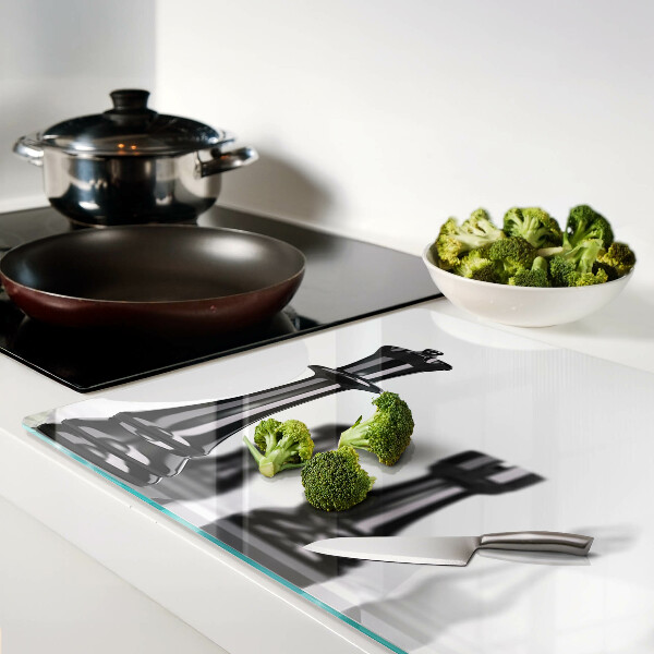 Schneidebrett Schach, König und Turm