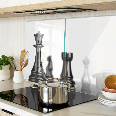 Schneidebrett Schach, König und Turm