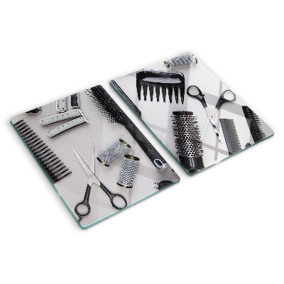 Glas schneidebrett Friseurzubehör