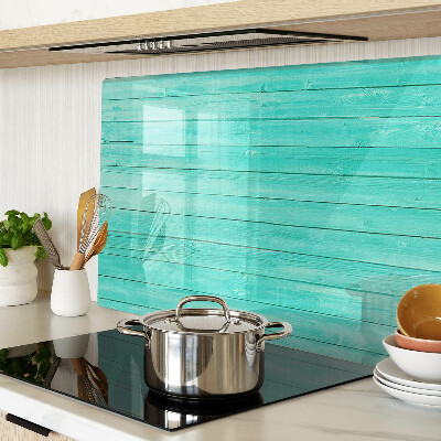 Schneidebrett Glas in türkisfarbener Optik passend für Dielen