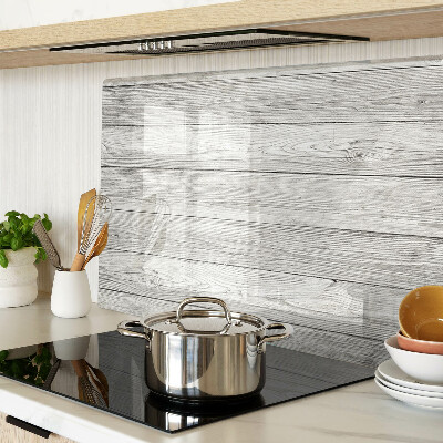 Schneidebrett aus Holz in Grautönen