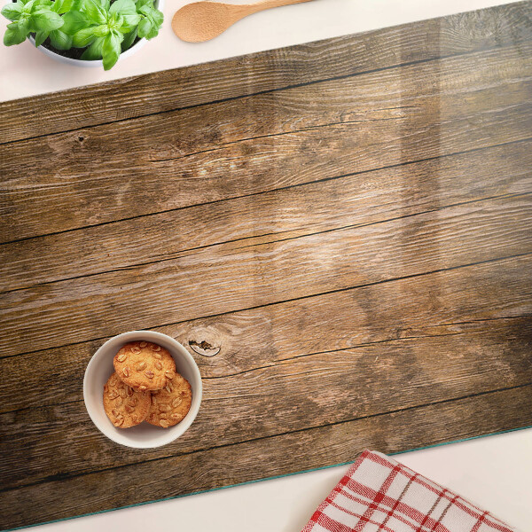 Schneidebrett Holzbrett mit einem Fenster