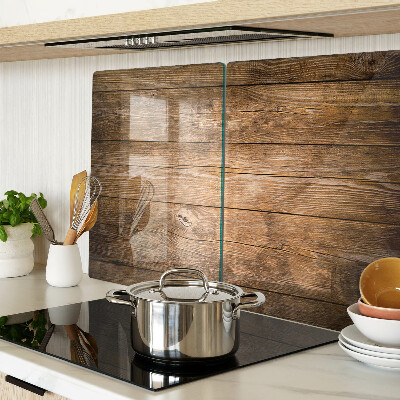 Schneidebrett Holzbrett mit einem Fenster