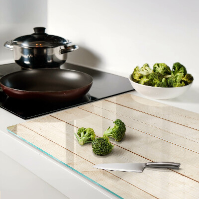 Schneidebrett Glas aus Holz