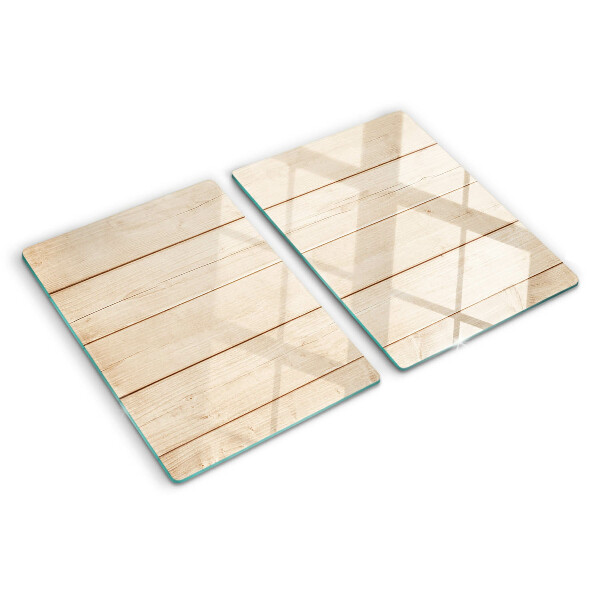 Schneidebrett glas Holzbrett
