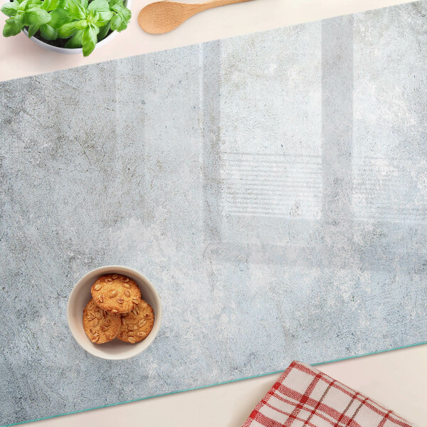 Schneidebrett Betoneffekt mit Spiegelung