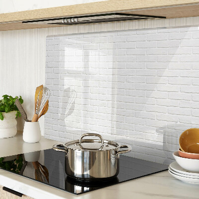 Schneidebrett glas Ziegelmauer