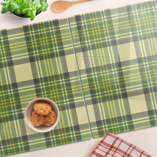 Schneidebrett glas Karomuster