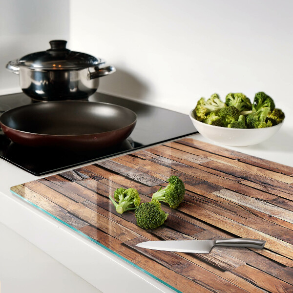 Schneidebrett Holzbrett im rustikalen Stil