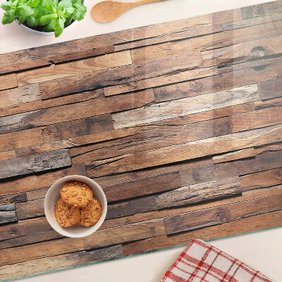 Schneidebrett Holzbrett im rustikalen Stil