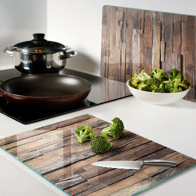 Schneidebrett Holzbrett im rustikalen Stil