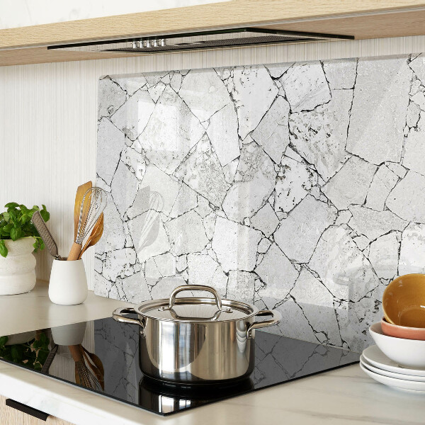 Glas schneidebrett Gerissener Marmor