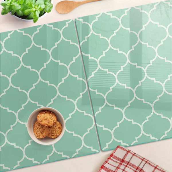 Glas schneidebrett Marokkanisches Muster