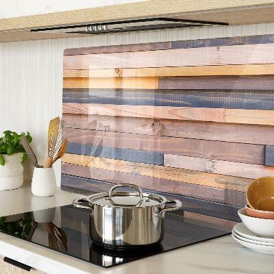 Schneidebrett glas Holzfarbene Bretter