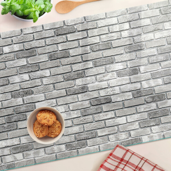 Schneidebrett Ziegelmauer