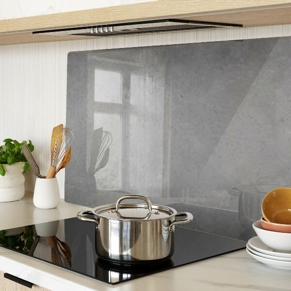 Schneidebrett glas Spiegelung im Fenster