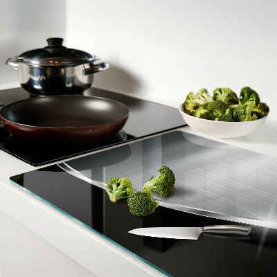 Glas schneidebrett Metallischer Glanz mit Reflexionen