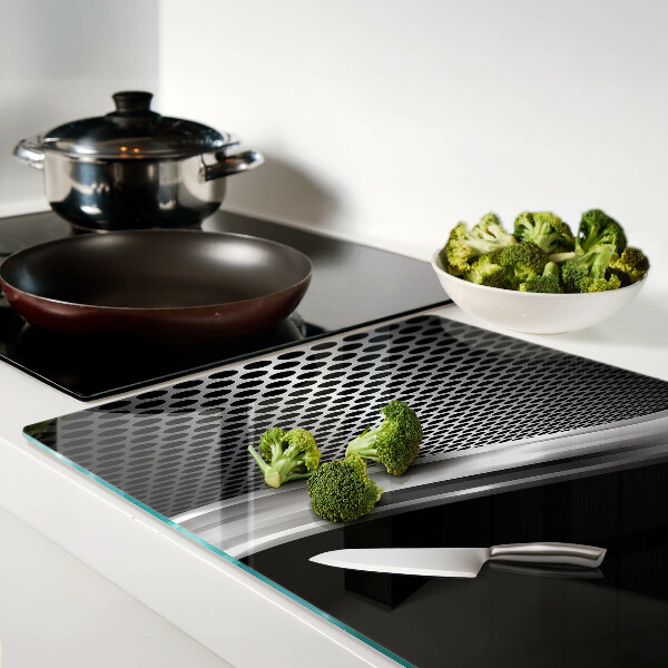 Schneidebrett glas Futuristisches Muster mit Wellen