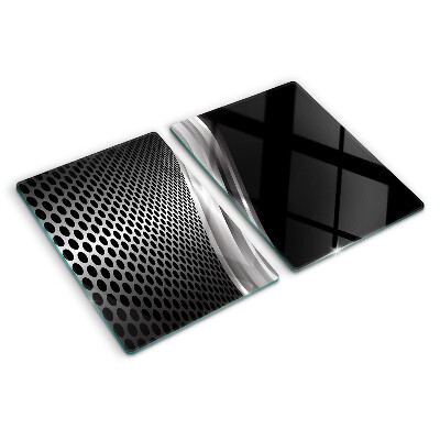 Schneidebrett glas Futuristisches Muster mit Wellen