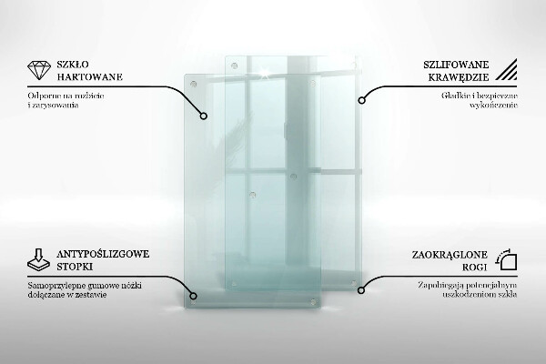 Glasbrett Transparent