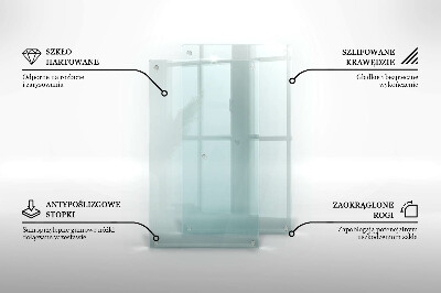 Glasbrett transparent podwójna