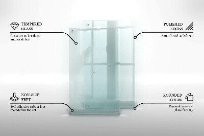 Glasbrett transparent podwójna