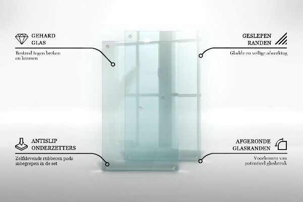 Glasbrett Transparent